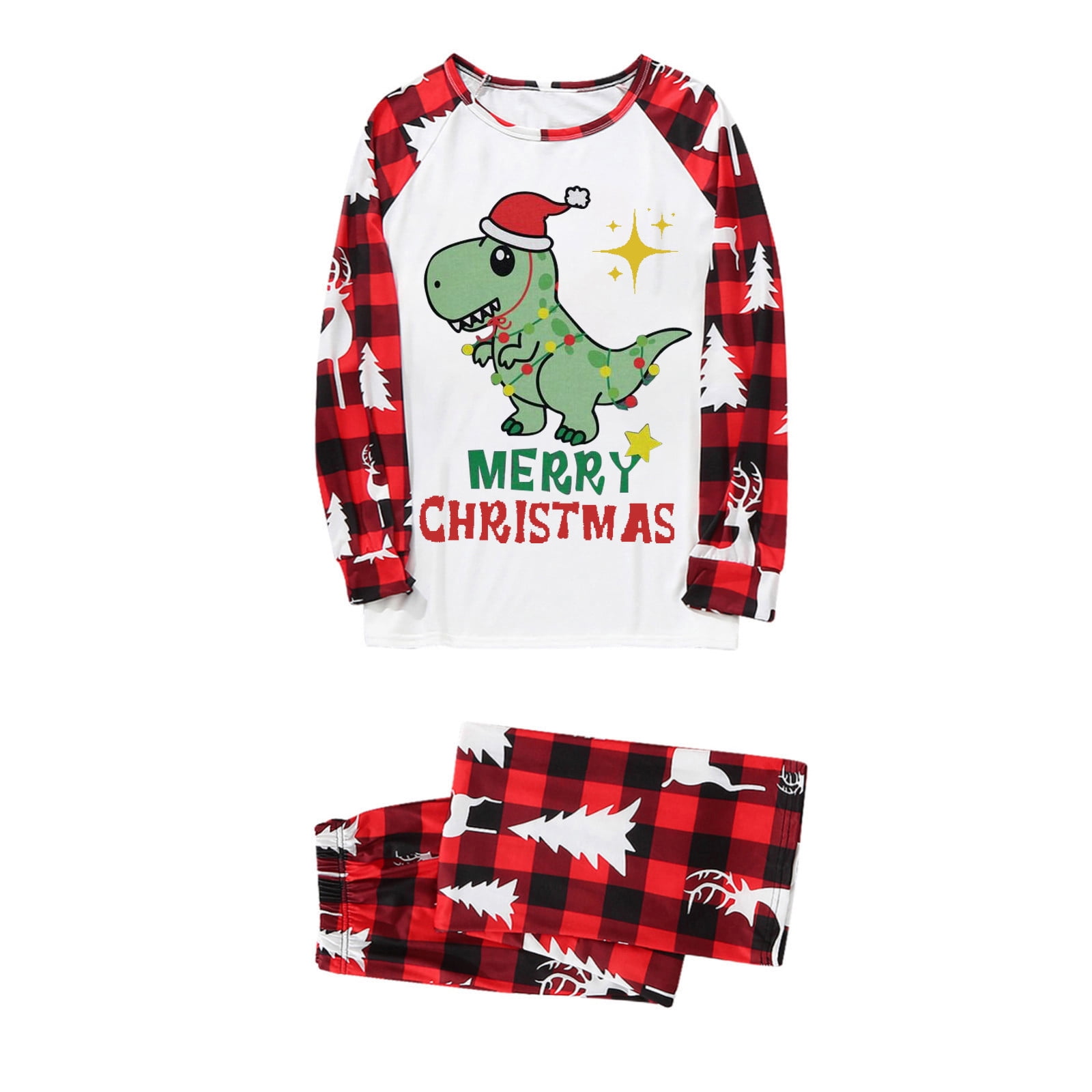 Family Christmas Pjs Cozy and Comfy Set with Animal Print and Color