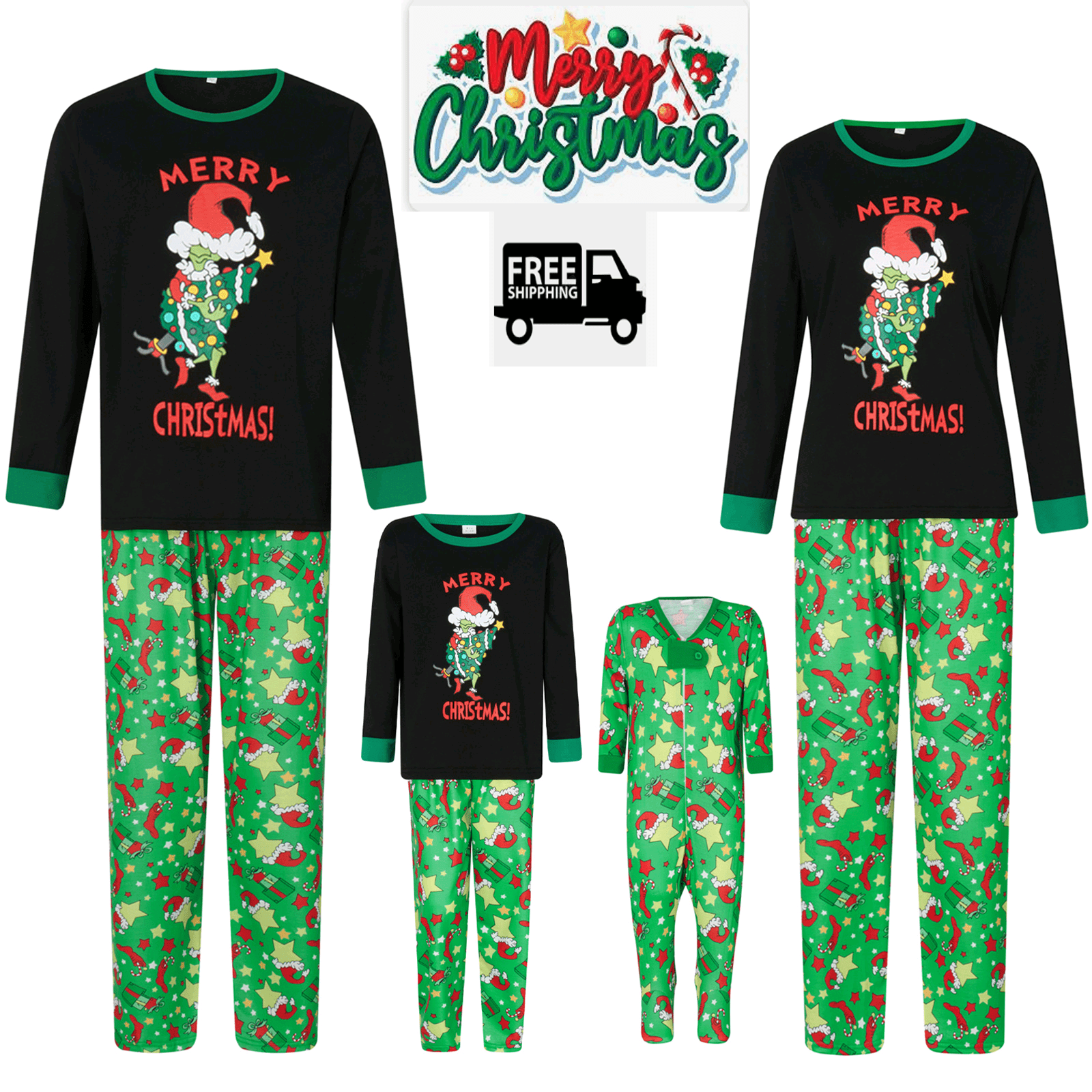 Family Christmas Pjs Matching Sets Baby Christmas Matching Jammies for