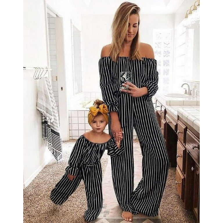 Jumpsuit for mom and daughter discount