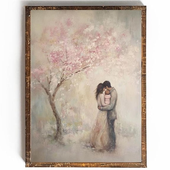 Family Cottagecore Nursery Decor For Baby Shower First Time Parents New Parents Mom Nursery Wall Decor, 8x12 UNFRAMED