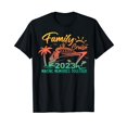 thumbnail image 1 of Family Cruise 2023 Making Memories Together Summer Trip Casual Cotton T-Shirt Black Tee, 1 of 5
