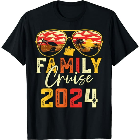 Family Cruise 2024 Beach Matching Summer Vacation T-Shirt