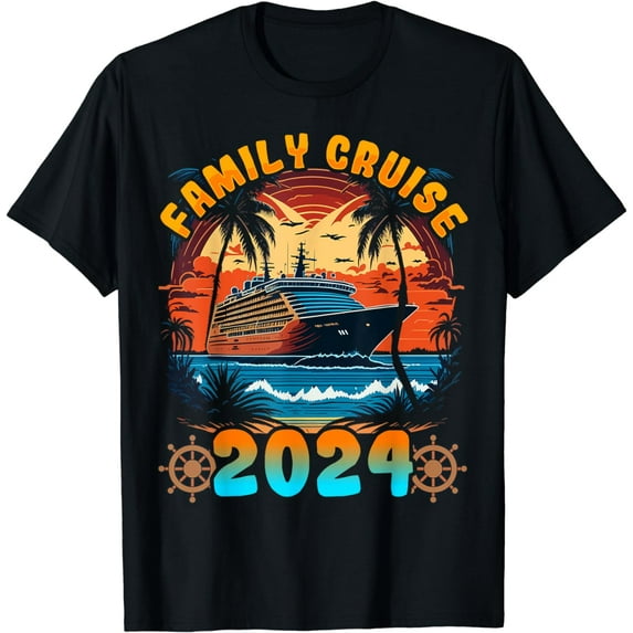 Family Cruise 2024 Cruising Family Vacation T-Shirt