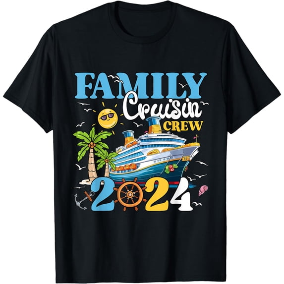 Family Cruise 2024 Funny Summer Vacation Cruise Ship T-Shirt