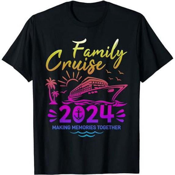 Family Cruise 2024 Making Memories Family Vacation 2024 T-Shirt