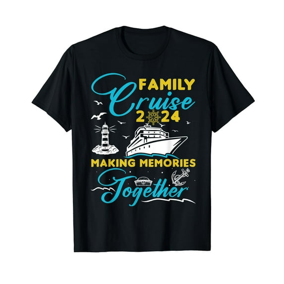 Family Cruise 2024 Making Memories Together Summer Trip Ship T-Shirt