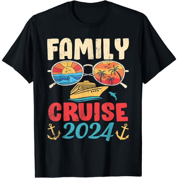 Family Cruise 2024 Summer Vacation Cruise Squad Ship Lover T-Shirt