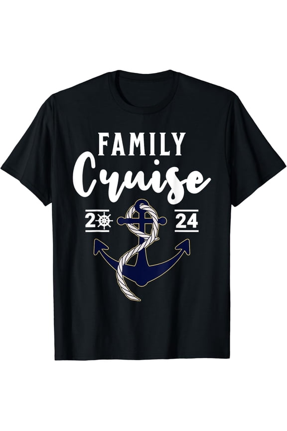 Family Cruise 2024 Summer Vacation Family Matching Group T-Shirt mens t shirt,black,women,funny,misfits,men,journey