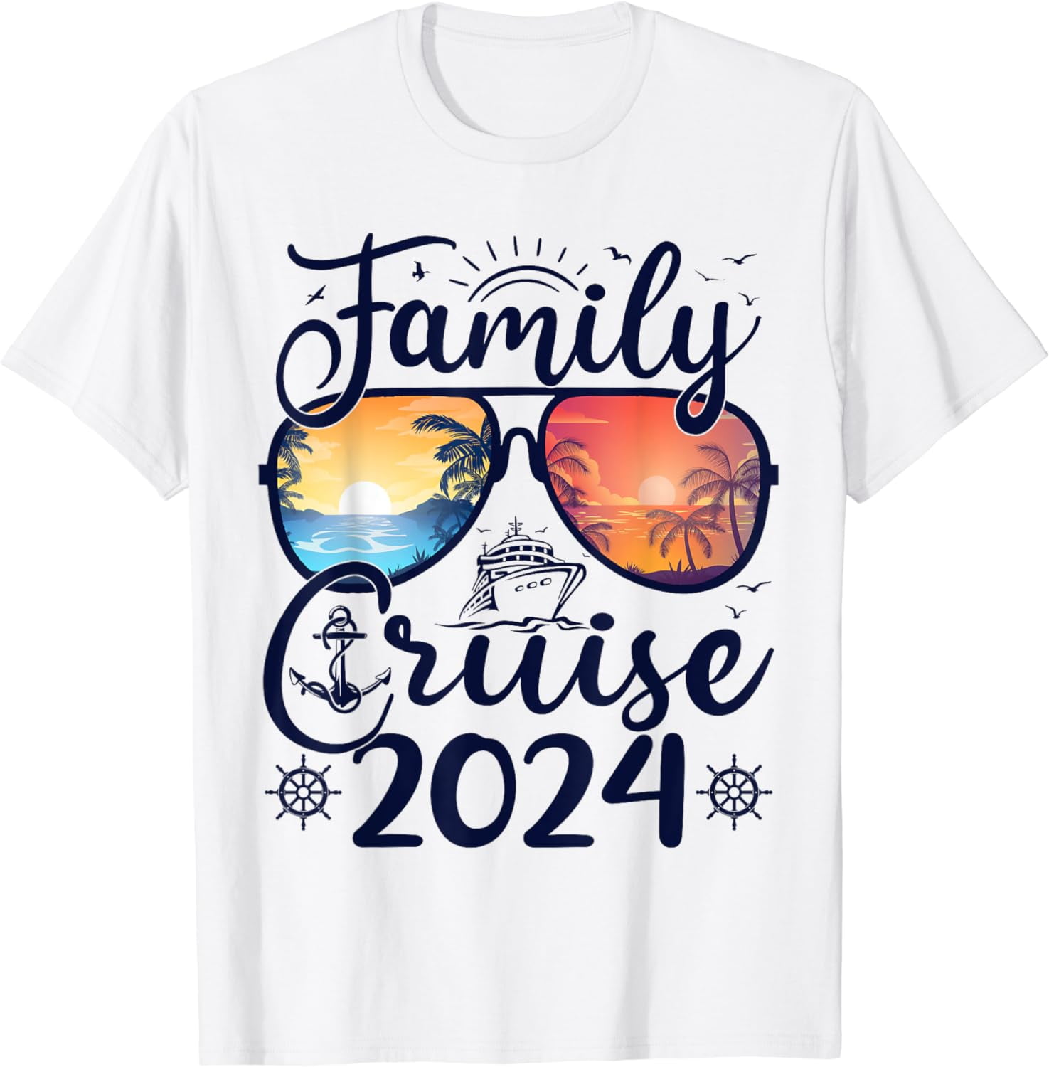 Family Cruise 2024 Summer Vacation Matching Family Cruise TShirt