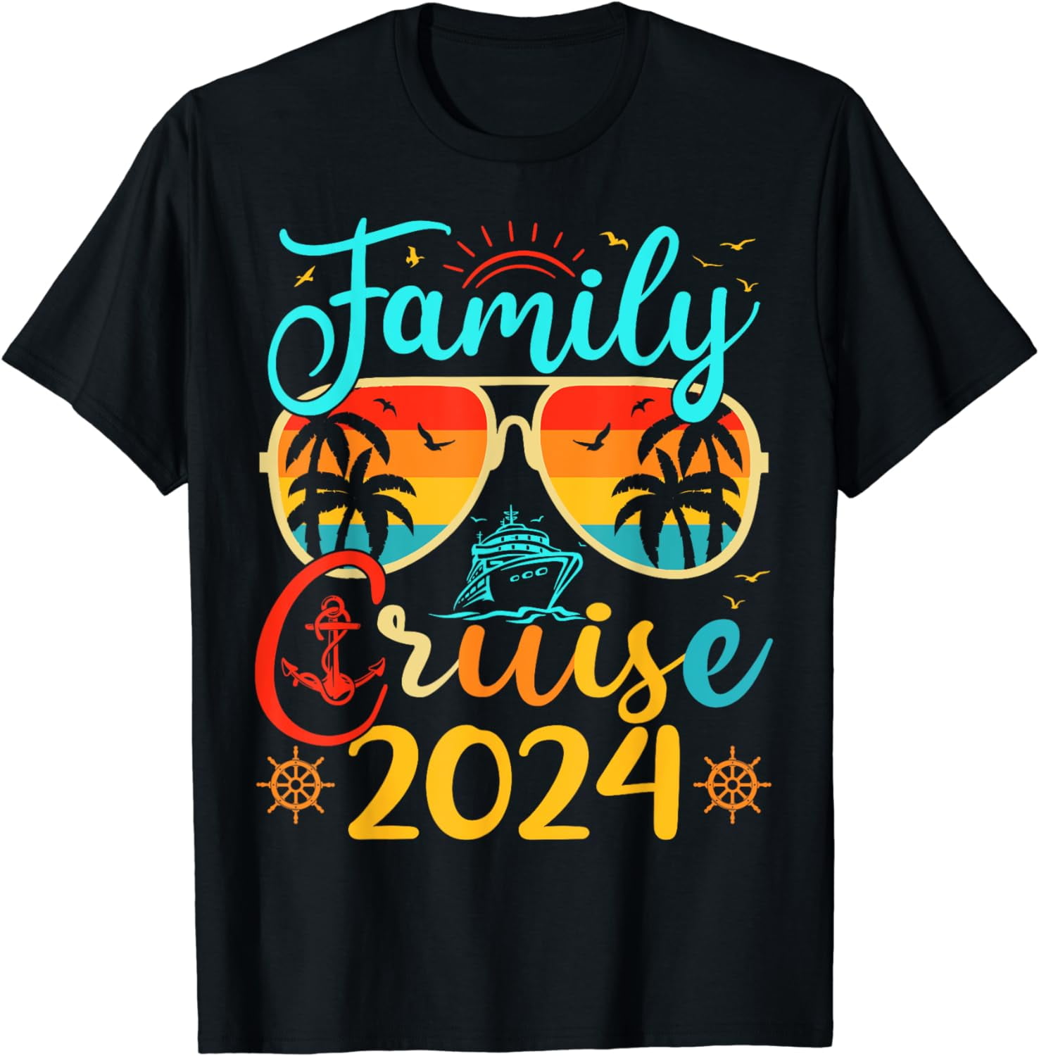 Family Cruise 2024 Summer Vacation Matching Family Cruise TShirt