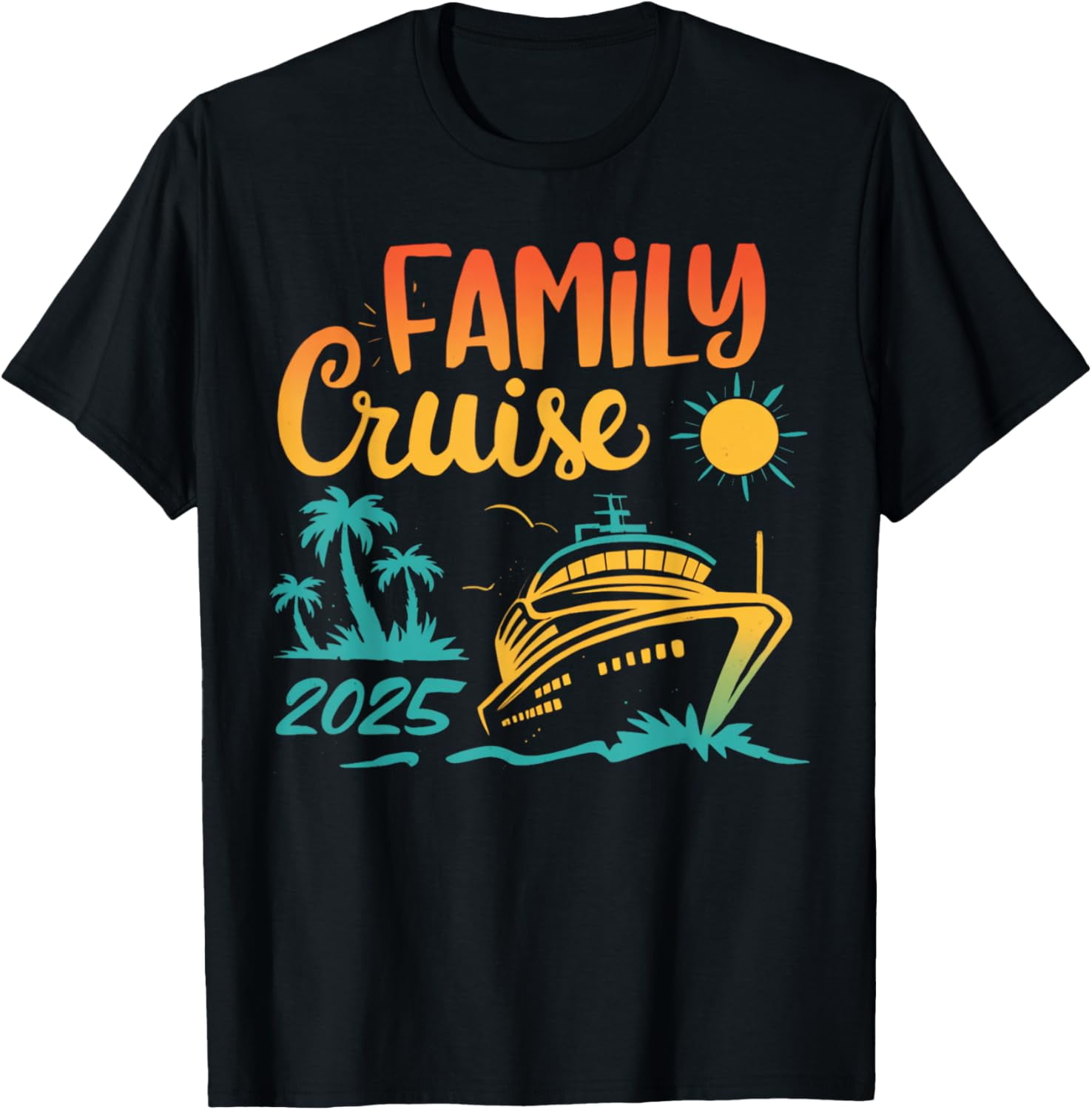 Family Cruise 2025 Matching Family Summer Vacation 2025 TShirt