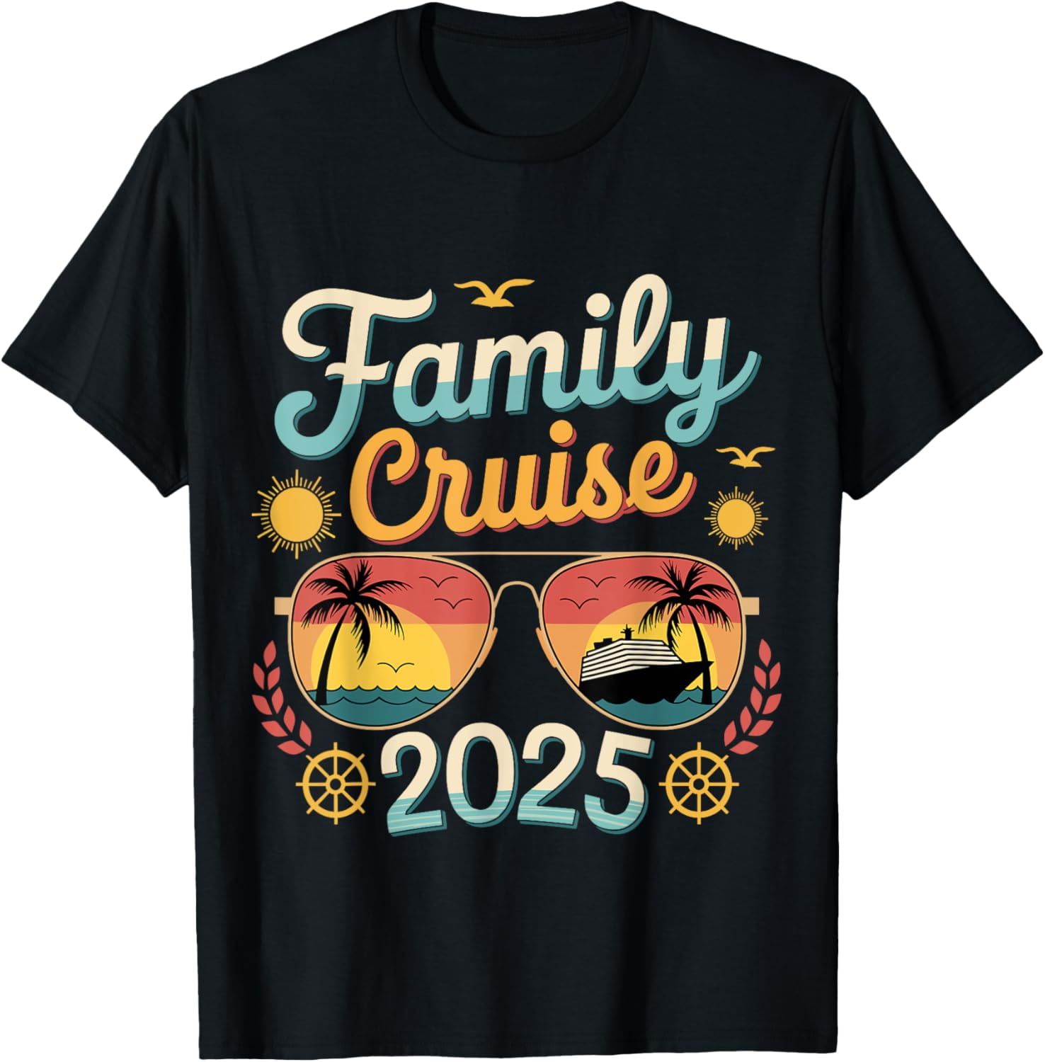 Family Cruise 2025 Matching Vacation 2025 Family Cruise TShirt