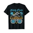 thumbnail image 1 of Family Cruise Caribbean 2023 Summer Matching Vacation 2023 Short Sleeve Black T-Shirt, 1 of 5