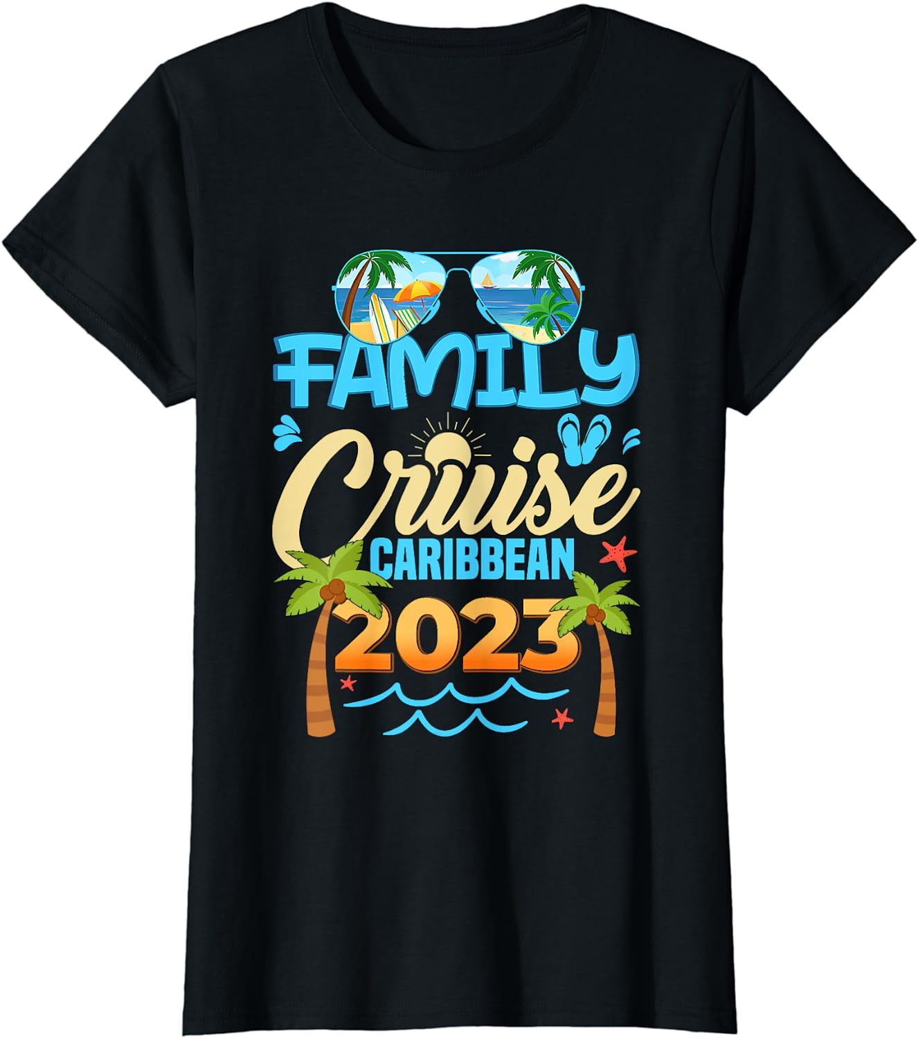 Family Cruise Caribbean 2023 Summer Matching Vacation 2023 T-Shirt ...