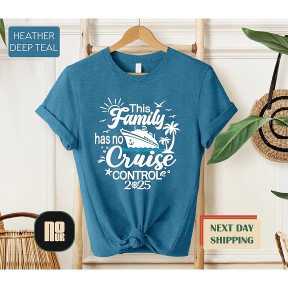 This Family Has No Cruise Control Shirt, Family Vacation T-Shirt, Cruise Vibes Tee, Cruise Family Sweater, Summer Vibes Tee, Family Trip Tee SWEATSHIRT All Size S-5XL
