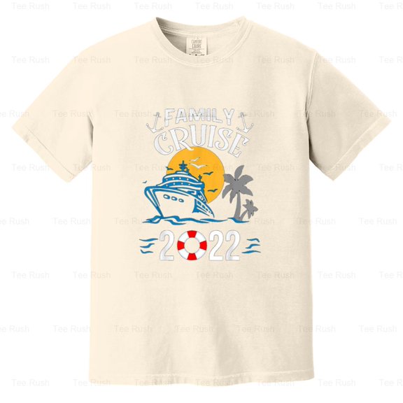 Family Cruise Fabulous Ocean Boat Vacation 2022, Trip, Matching, Group, Comfort Color T-Shirt Unisex, up to 4XL