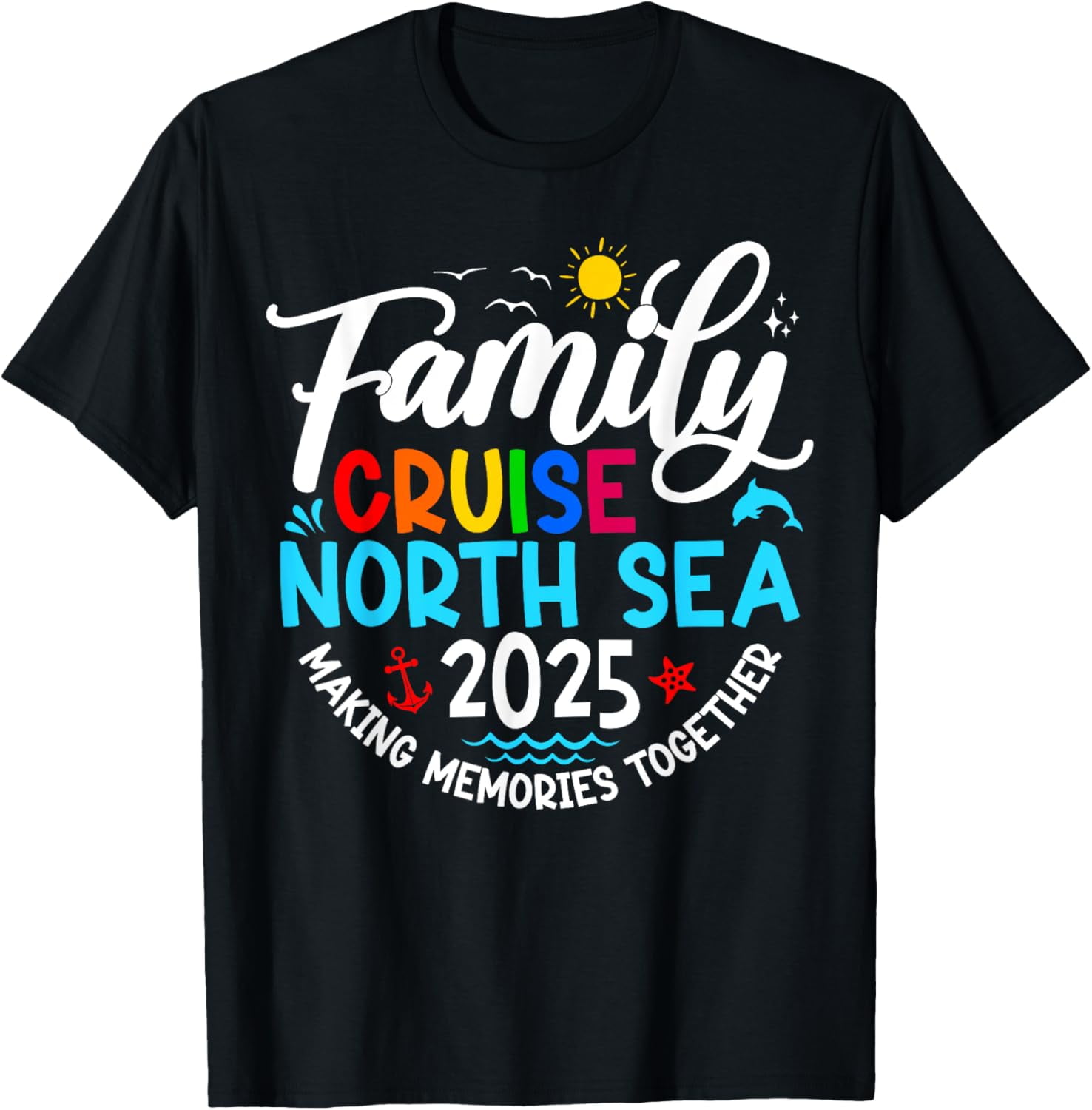 Family Cruise North Sea 2025 Europe Family Vacation 2025 TShirt