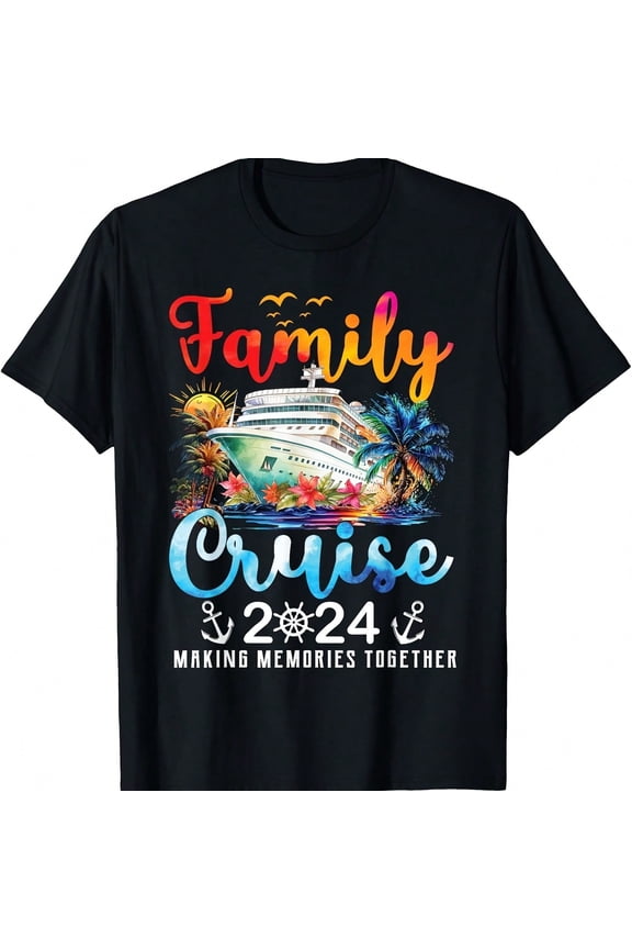 Family Cruise Ship Vacation T2024 Family Cruise Matching T-Shirt.JPG