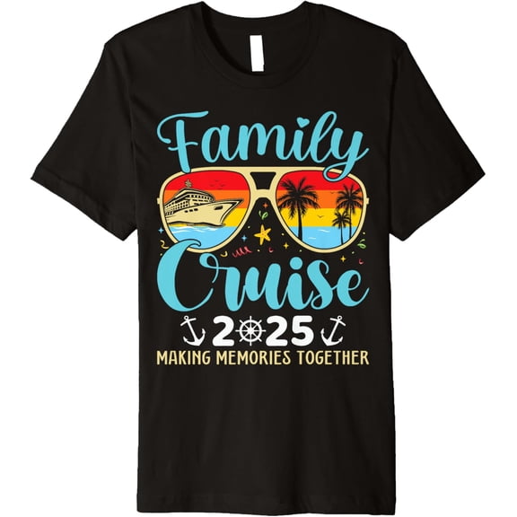 Family Cruise Ship Vacation Trip 2025 Family Cruise Matching Premium T-Shirt