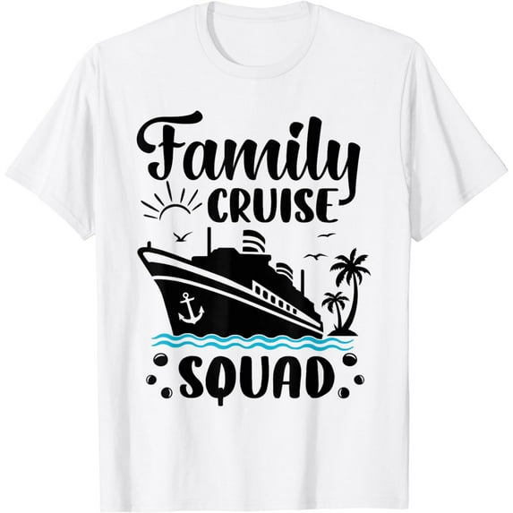 Family Cruise Squad 2024 Cruise Group Fun Family Friends T-Shirt