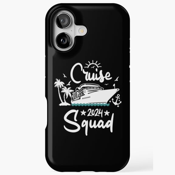 Family Cruise Squad 2024 Matching Group Trip iPhone Case 17 11 12 13 14 15 16 Pro Max