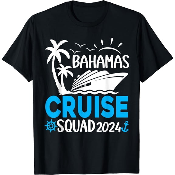 Family Cruise Squad Bahamas 2024 Summer Matching Vacation T-Shirt