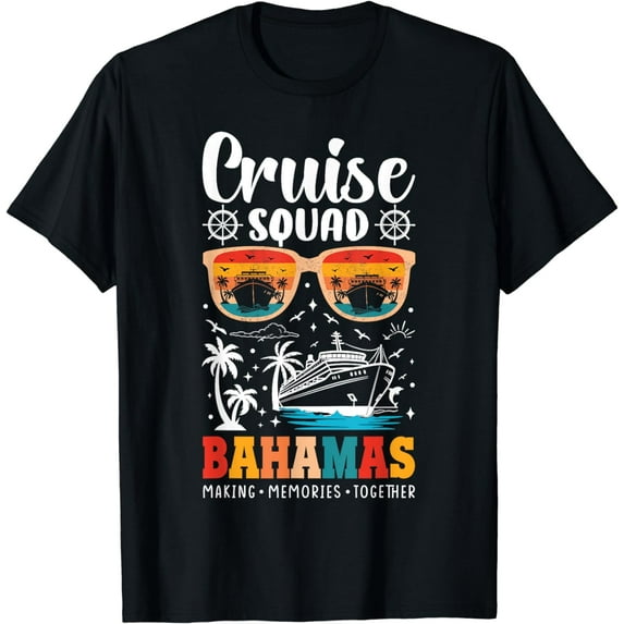 Family Cruise Squad Bahamas 2024 Summer Matching Vacation T-Shirt