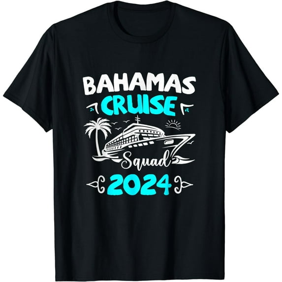Family Cruise Squad Bahamas 2024 Summer Matching Vacation T-Shirt