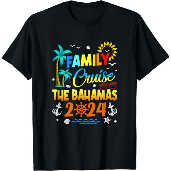 Family Cruise Vacation Graphic T-Shirt Matching Group Apparel Cotton Blend