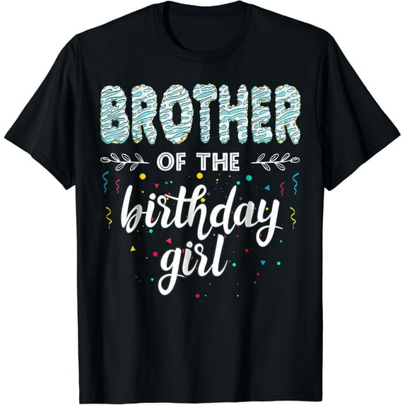 Family Donut B-Day Brother Of The Birthday Girl Party T-Shirt Unisex S-5XL Hot Trending Shirt, Vintage Birthday Gift
