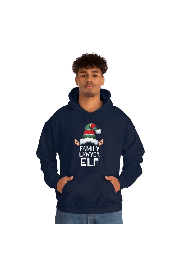 Family Elf Christmas Holidays Xmas Elves Attorney Law School