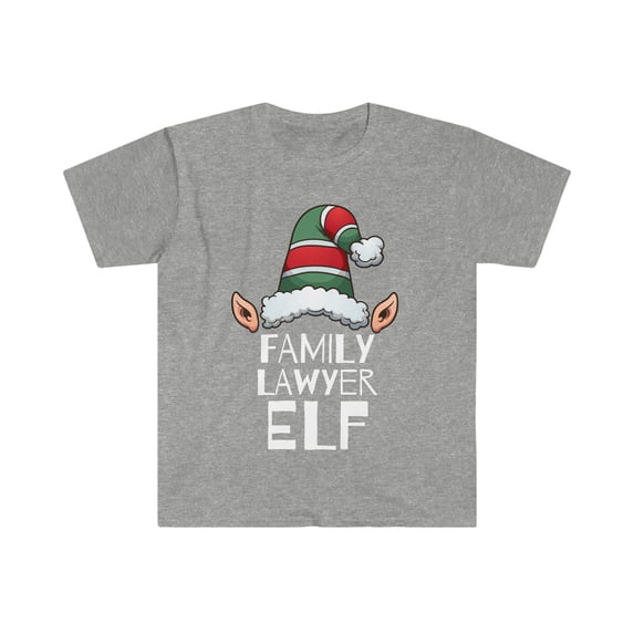 Family Elf Christmas Holidays Xmas Elves Attorney Law School