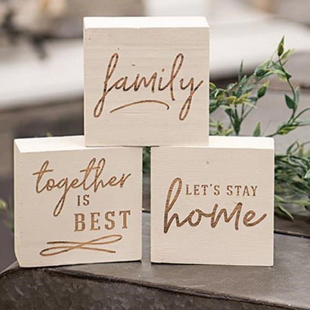 Family Engraved Block 3/Asst - Walmart.com