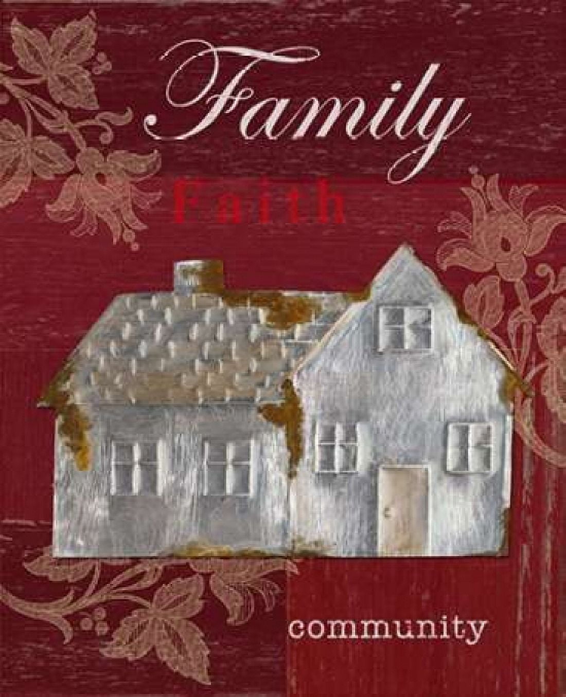 Family - Faith - Community Canvas Art - Sam Appleman (20 x 24)