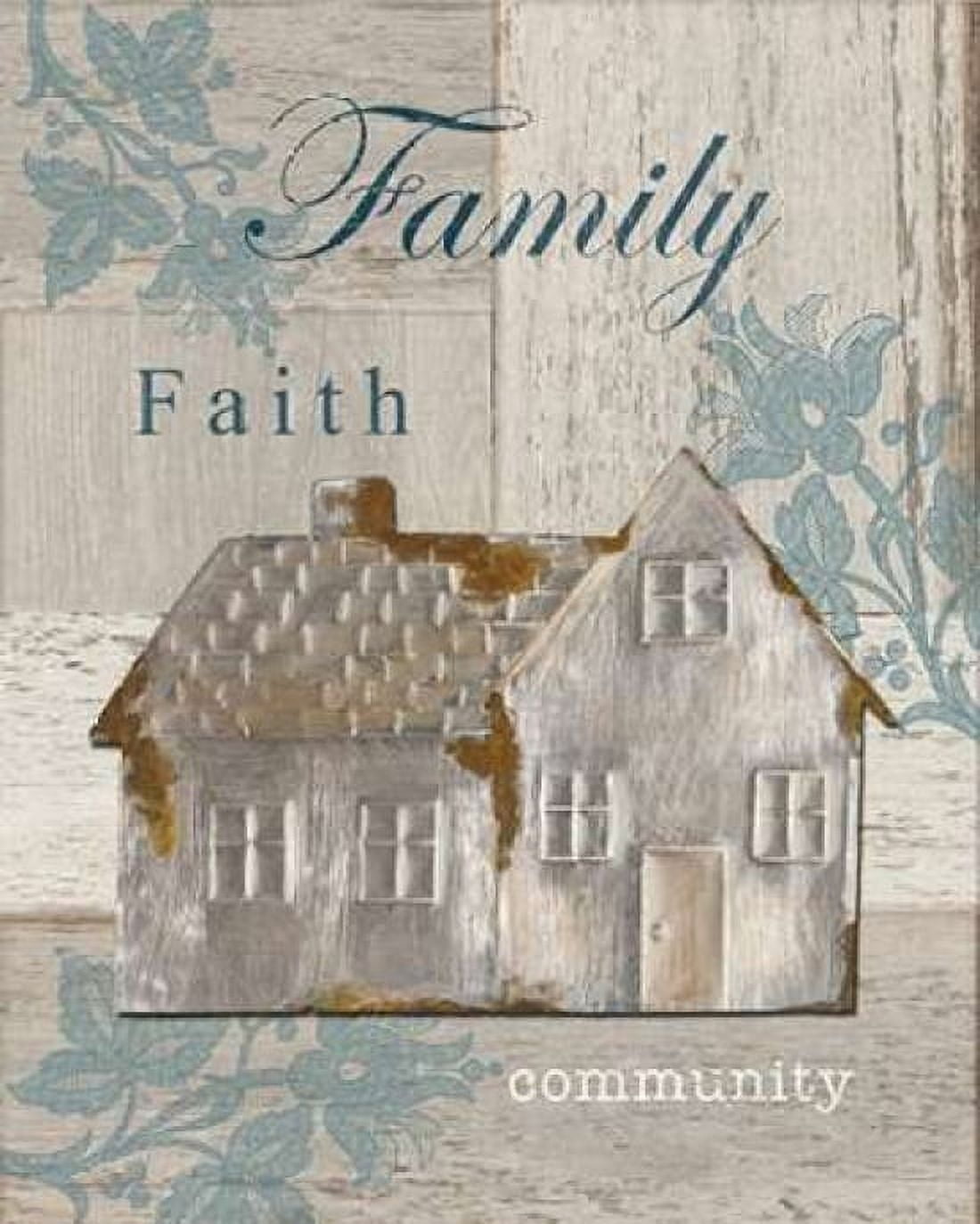 Family - Faith - Community Canvas Art - Sam Appleman (20 x 24)