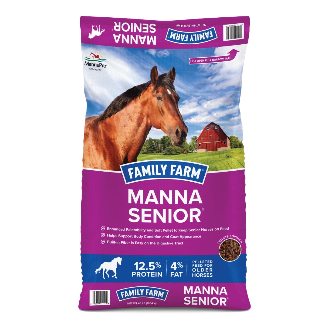 Family Farm Senior Horse Pellet Feed, 40lb