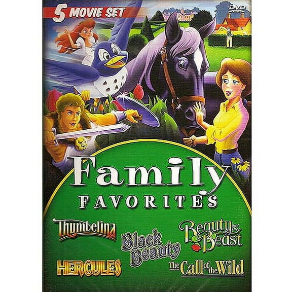 Family Favorites Collection: Black Beauty / The Call Of The Wild / Hercules / Beauty And The Beast / Thumbelina