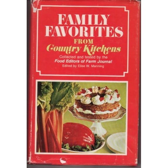 Pre-Owned Family Favorites from Country Kitchens (Hardcover) 038505095X 9780385050951