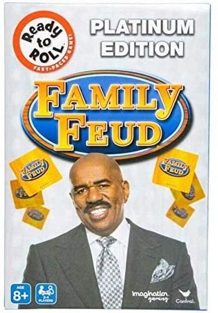 Family Feud Game Platinum Edition (Bonus Includes Stickers for Children-Type May Vary) Educational and Family Fun All Together! - image 1 of 1