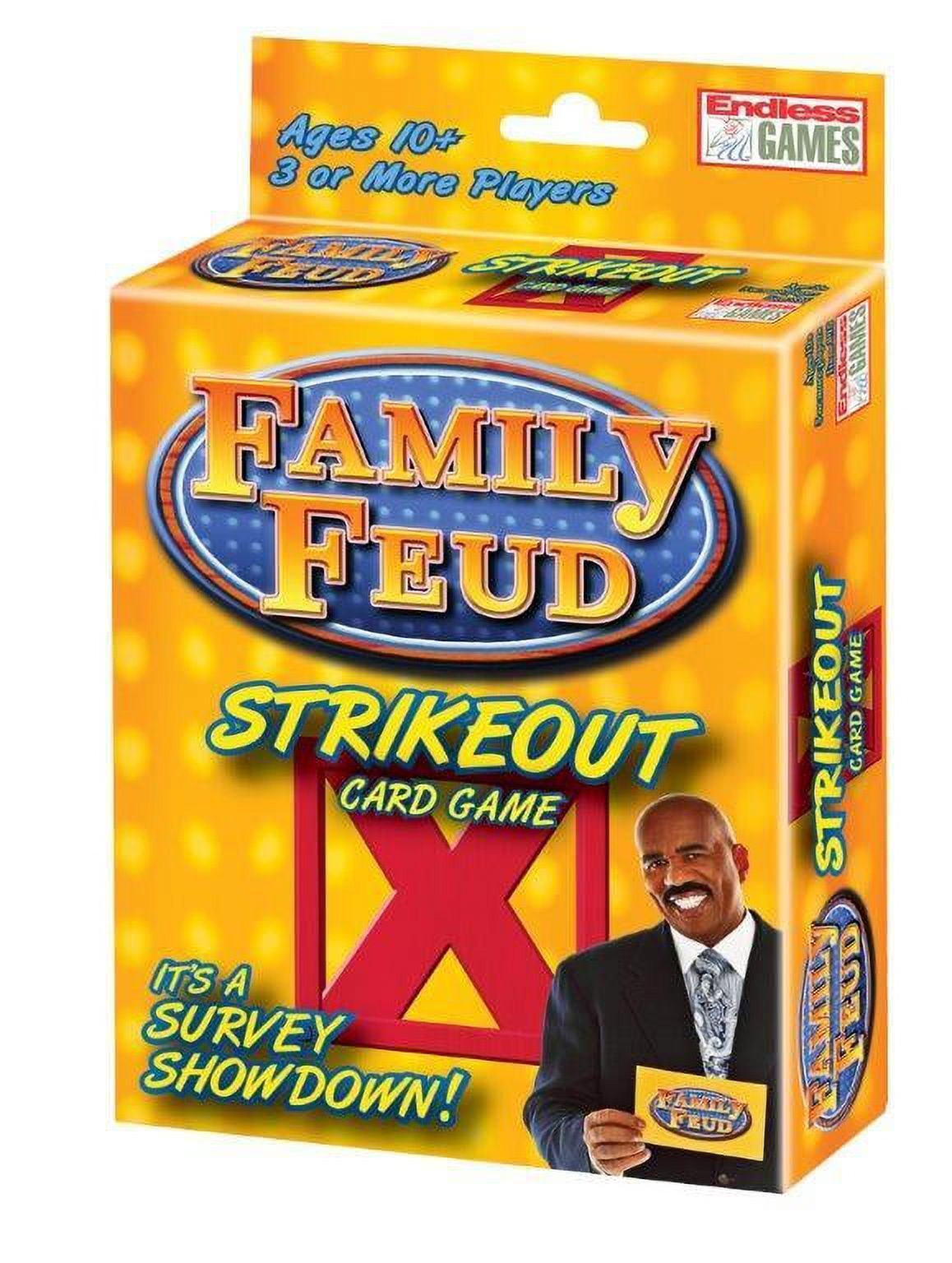Family Feud Strike Out Card Game - image 1 of 2