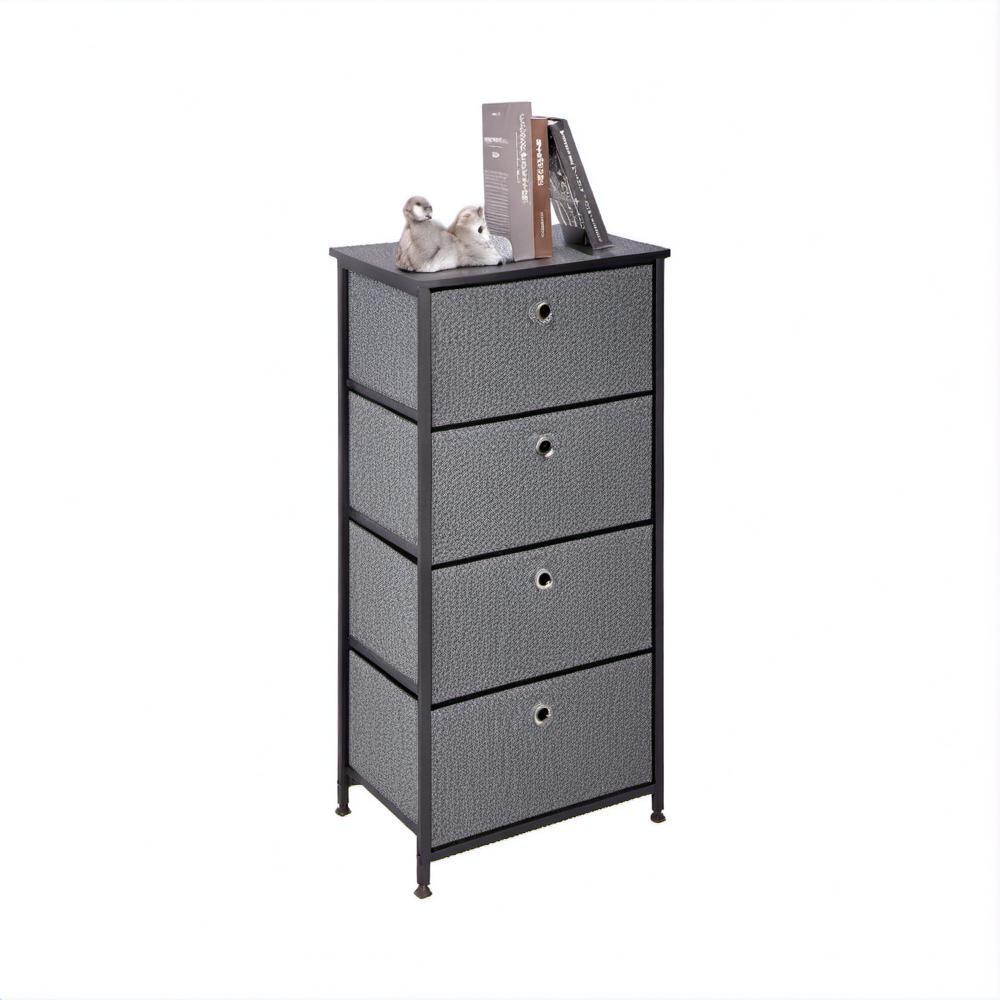 Family-Friendly Storage Solution – Sturdy Steel & Wood Drawer Tower ...