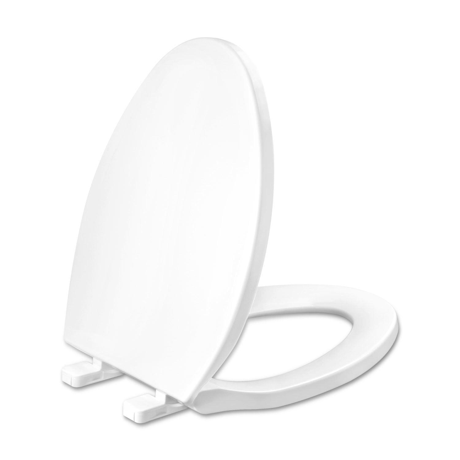 FamilyFriendly White Plastic Toilet Seat Upgrade Your Bathroom