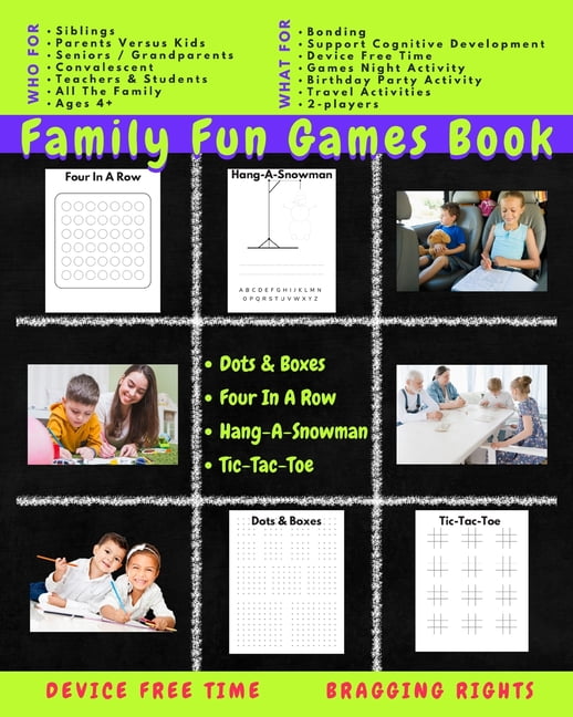 Fun and Entertaining Free Games for Kids Family: Games: 101 Fun Games To  Play With Friends, Family & Children (Hardcover)(Large Print)
