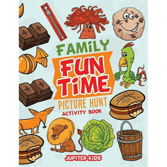 Family Fun Time Picture Hunt Activity Book (Paperback)
