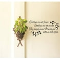 thumbnail image 1 of Family Goodbyes are not Forver Lovely Quotes & Sayings Wall Decal Decoration Goodbyes mean until we meet again Quote Lettering Lasts Years and Easily Removable - Size: 5 In(W) x 10 In(H), 1 of 3