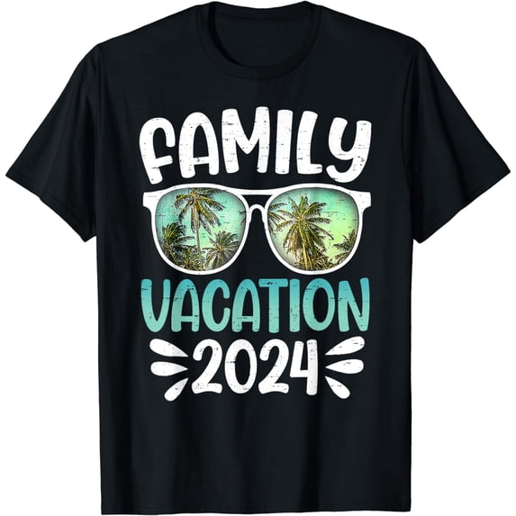 Family Group Matching Summer Beach Trip T-Shirt