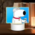 thumbnail image 1 of Family Guy Acrylic Night Light Adjustable 3 Light Modes USB Cable Lamp Light Display Base Rectangular LED Light For Bookshelves Desk Bedside Tables Bedroom Child Room, 1 of 9