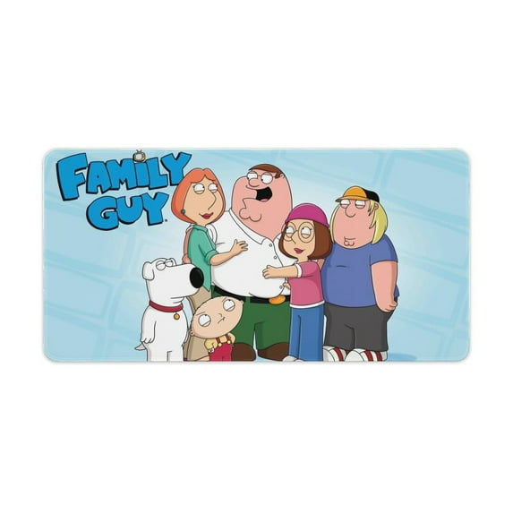 Family Guy Animated Mouse Pad Extended Gaming No-sliped Large Desk Mat Stitched Edge Keyboard Mat Mousepad