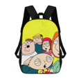 thumbnail image 1 of Family Guy Backpack, Large Capacity Backpack, 17 Inch Laptop Backpack for College Work Travel, 1 of 9