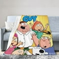 Family Guy Blanket, Funny Cartoon Family Guy Throw Blanket, Sfot